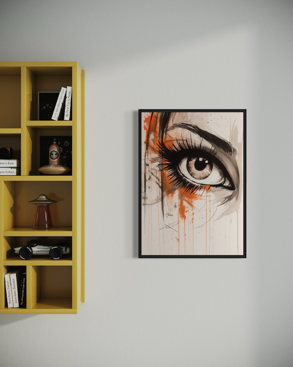 Close Eye No2 - Poster