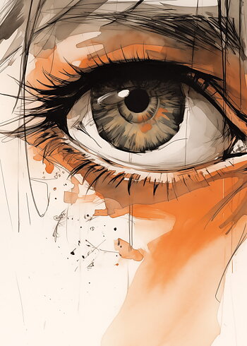 Close Eye No3 - Poster