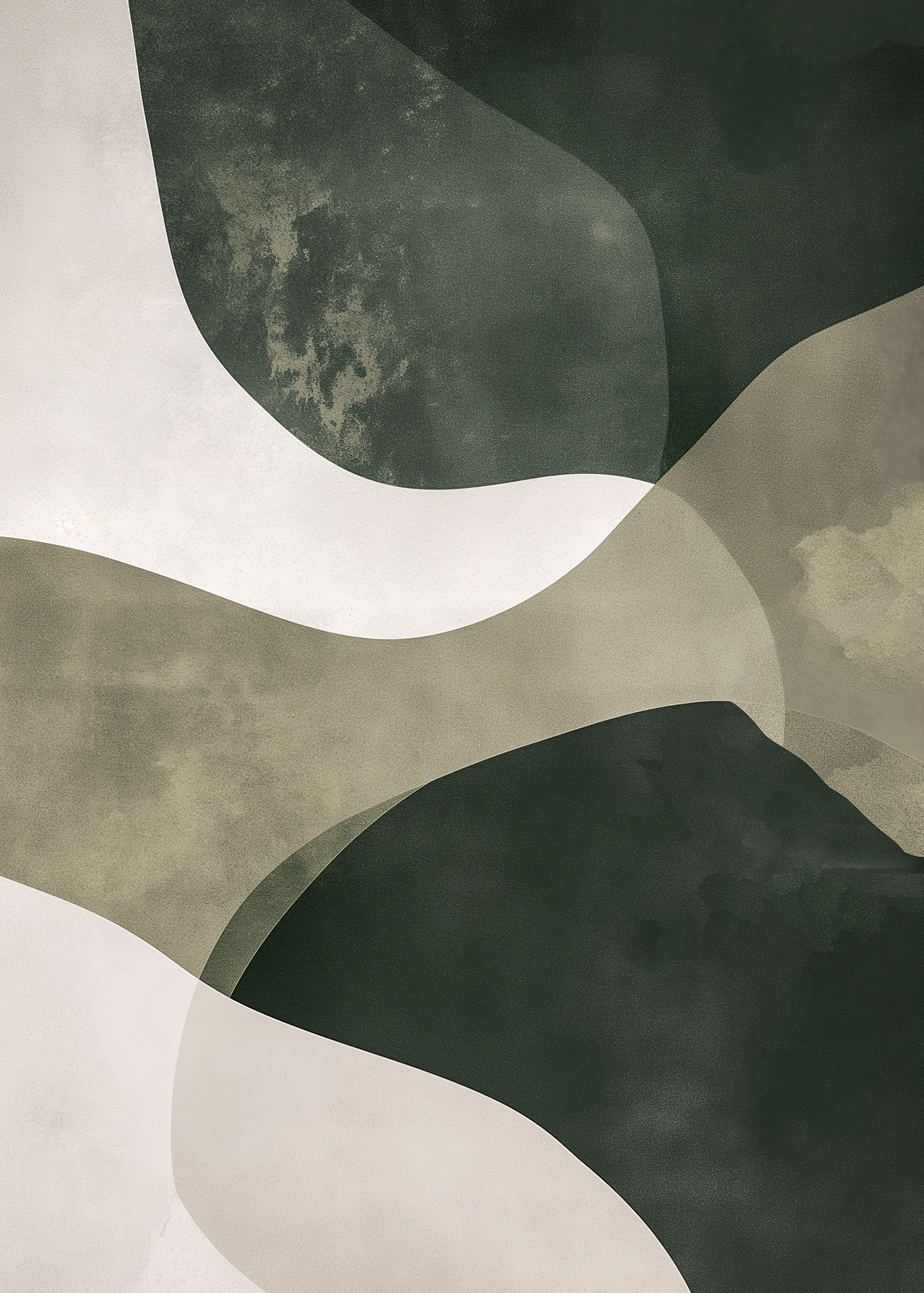 Green Sand No4 - Poster - 2