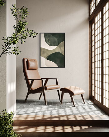 Green Sand No4 - Poster