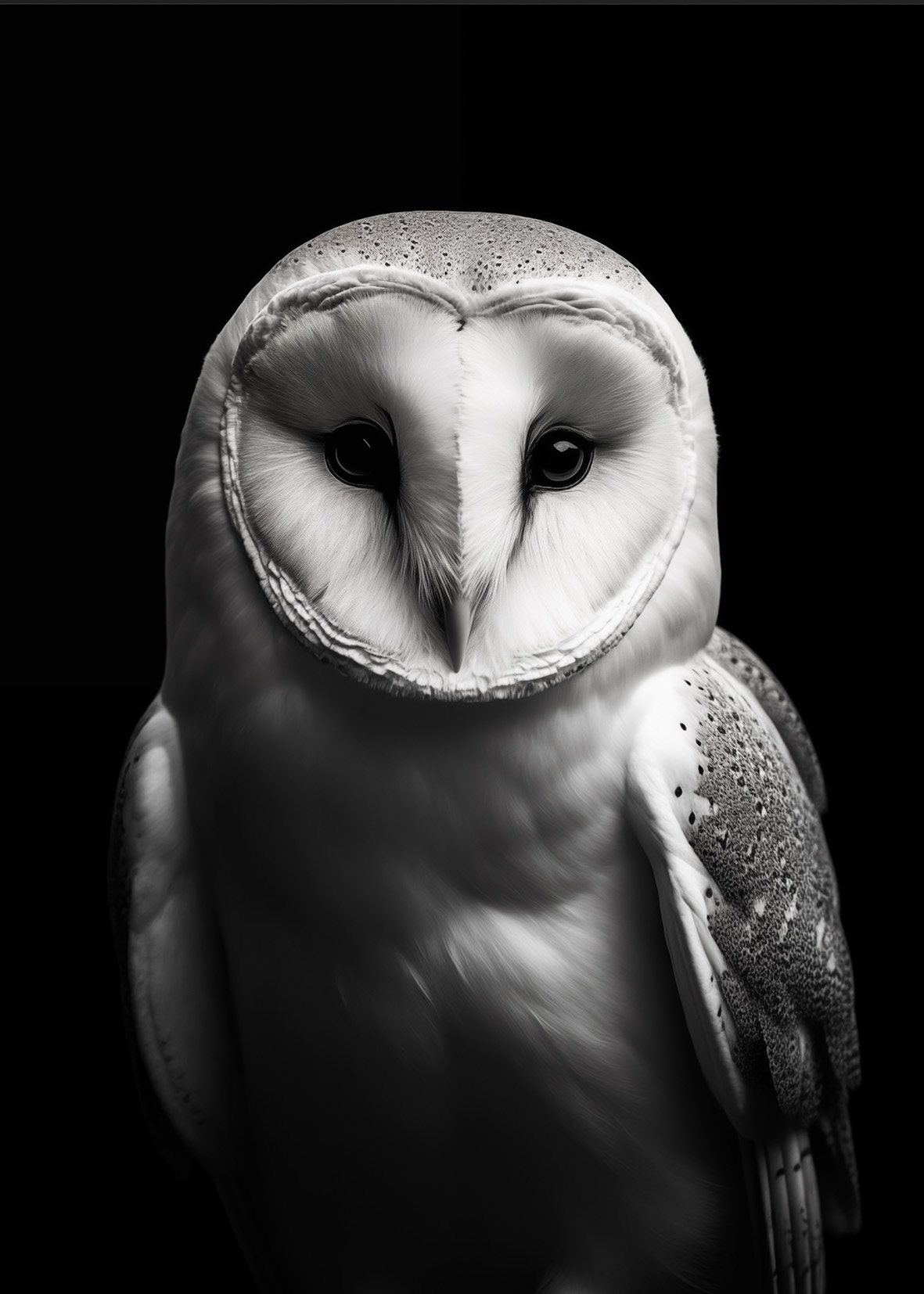 Animal White Owl - Poster - 2