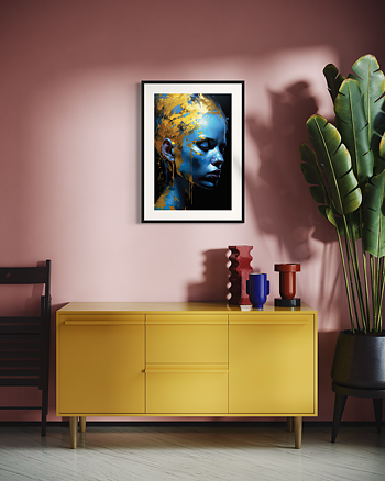 Golden Blue - Poster