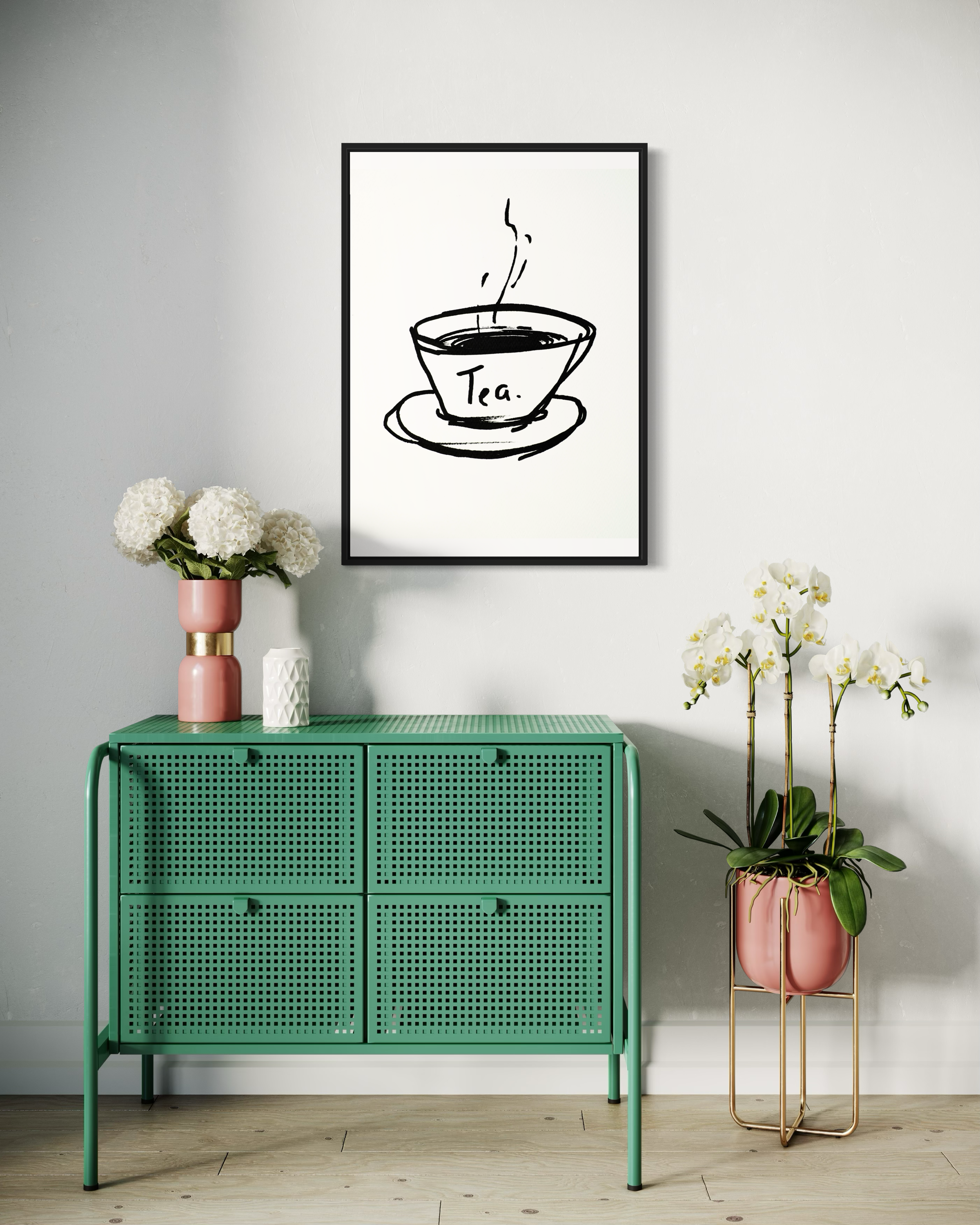 Tea Cup - Poster