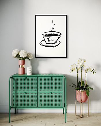 Tea Cup - Poster