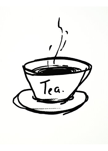 Tea Cup - Poster