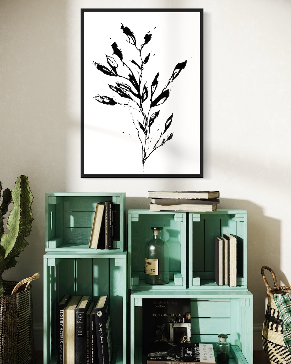 Inker leaf - Poster