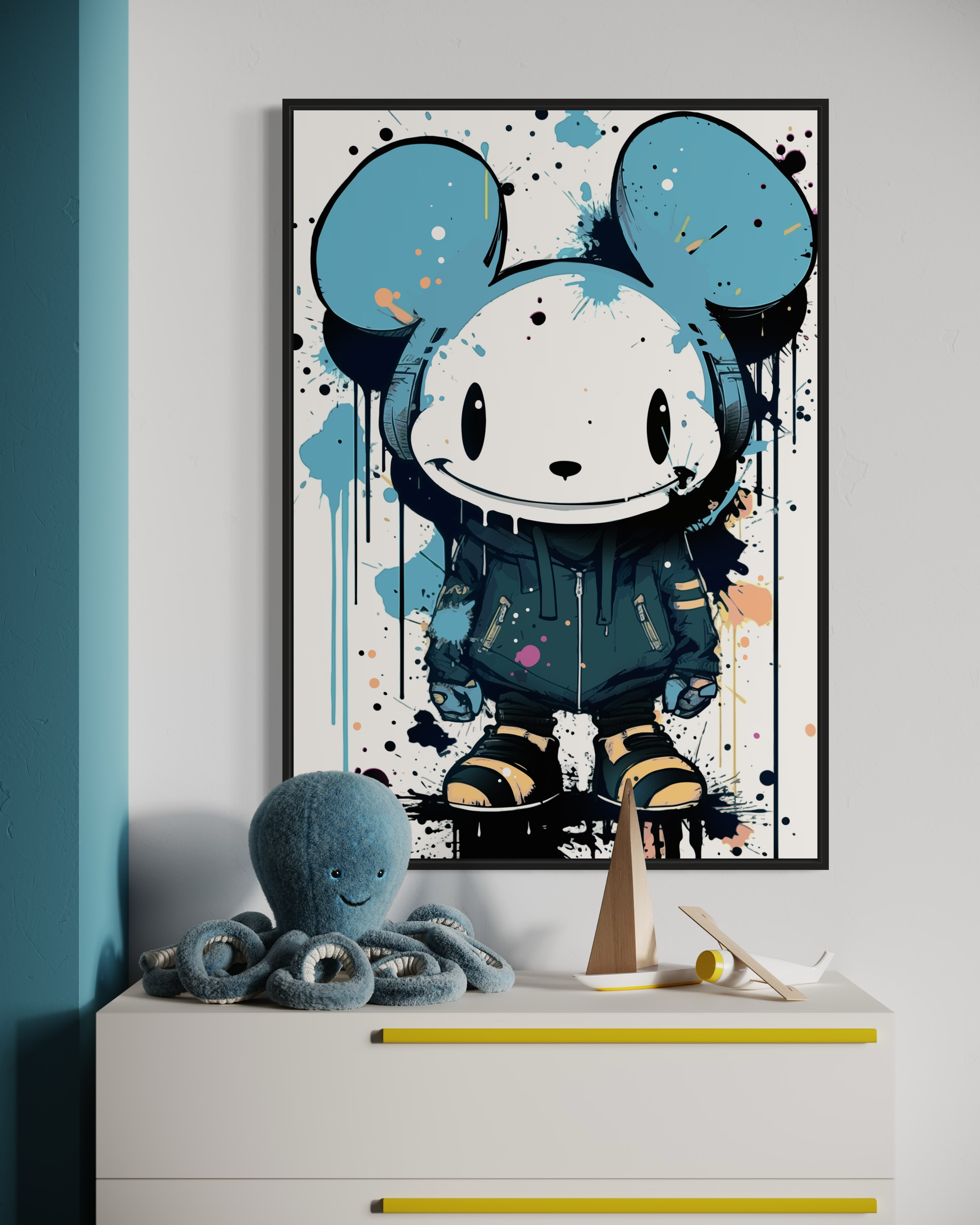 Blue Kid - Poster