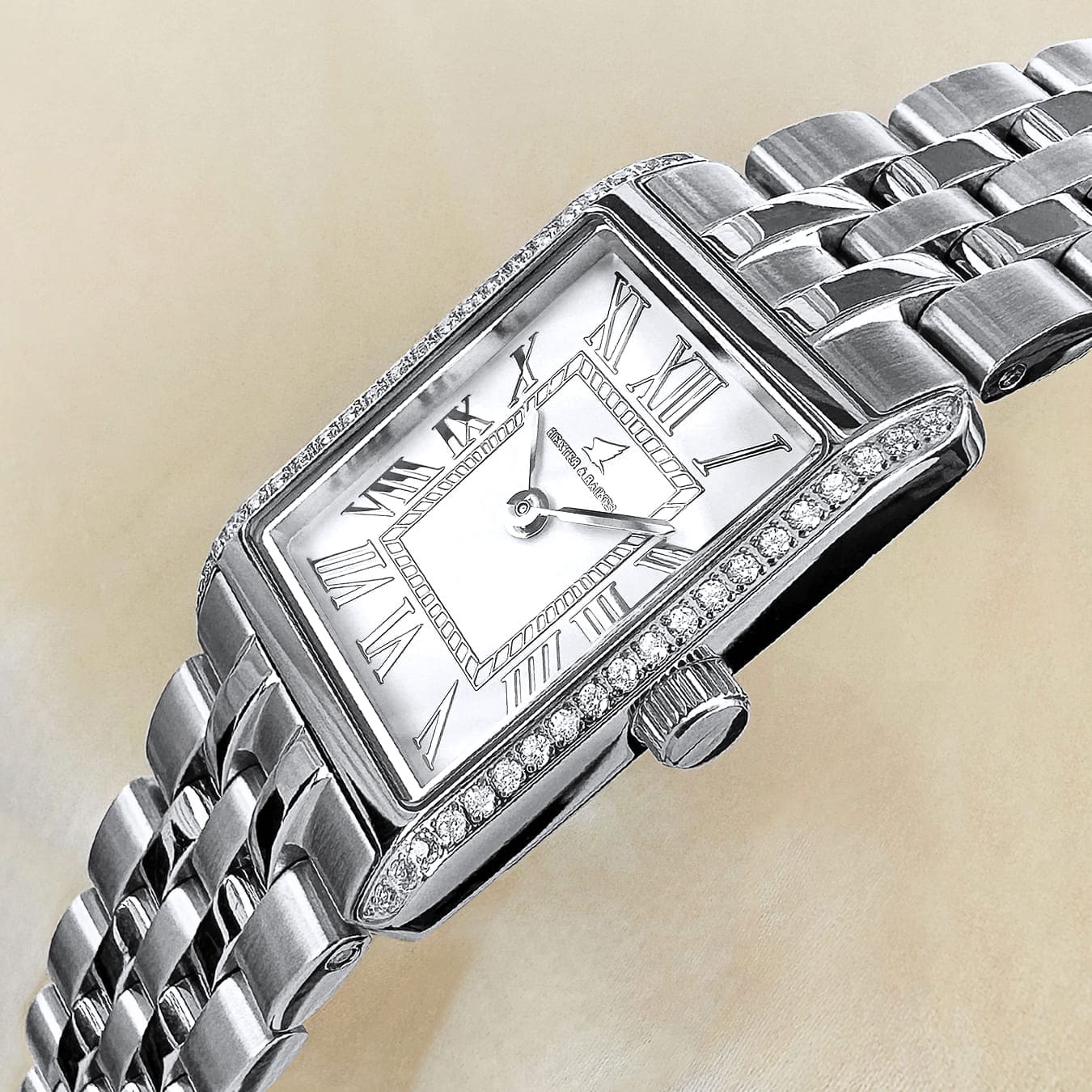 Gala Pavé Silver & White - 2