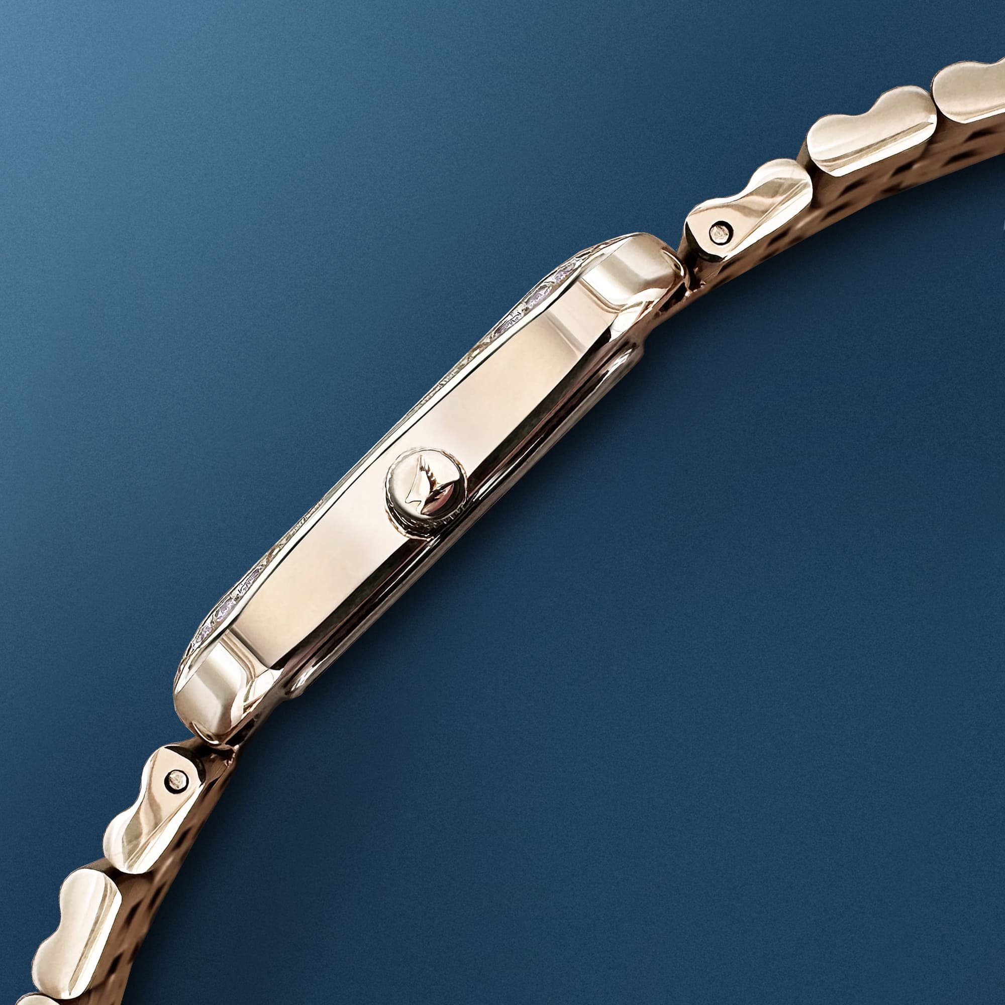 H&B Cronvas Pavé, Rose Gold Sunray - 4