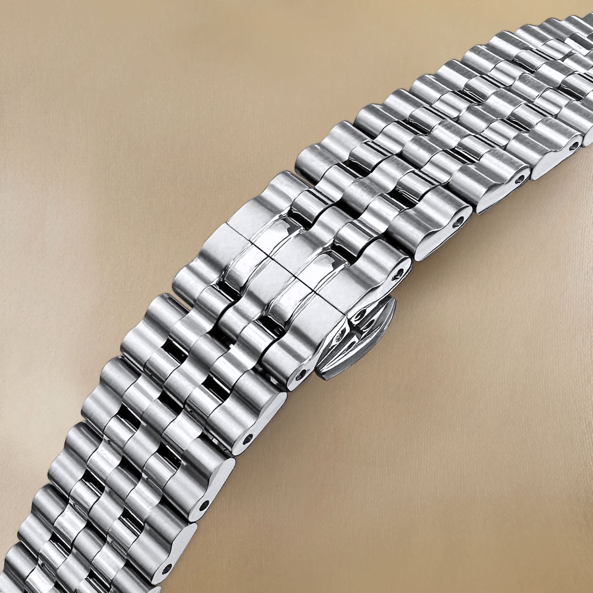H&B Tempales Pavé, Silver & White - 7