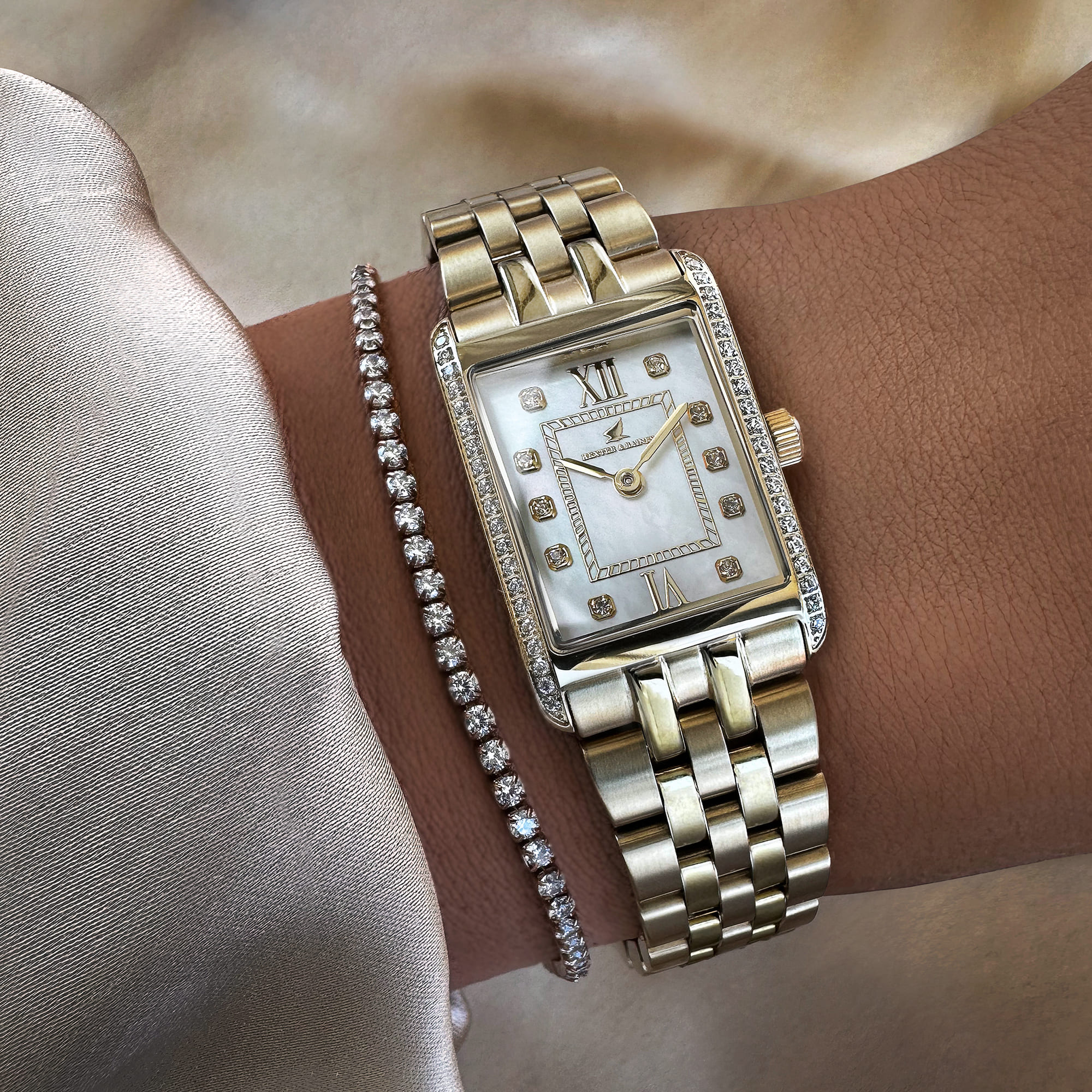 Gala Pavé, Gold & Pearl - 10