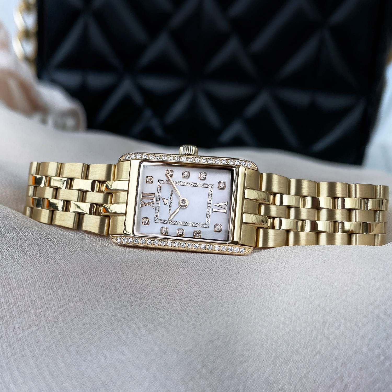Gala Pavé, Gold & Pearl - 5