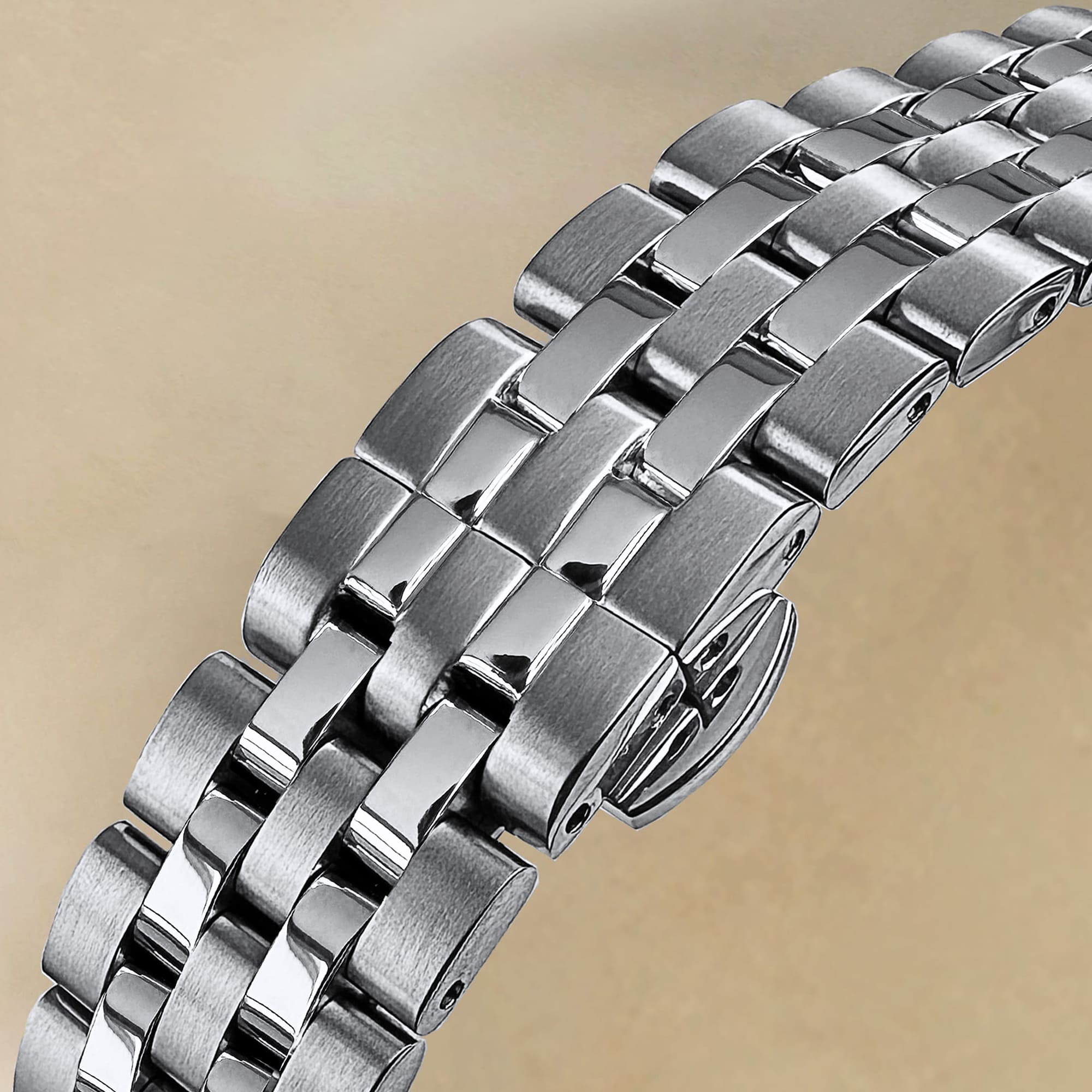 H&B Gala Pavé, Silver & White - 12