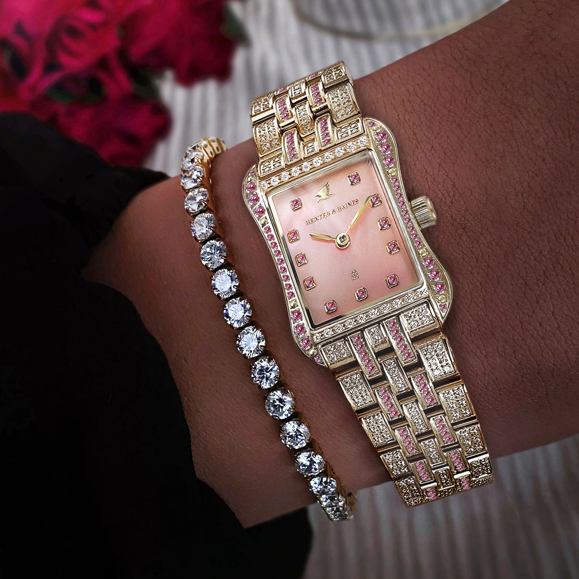 H&B Cronvas Pearl, Rose & White - Hexter & Baines