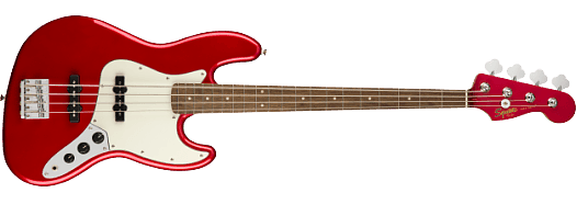 Squier Cont Jazz Bass Lrl Met Rd