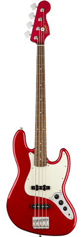 Squier Cont Jazz Bass Lrl Met Rd