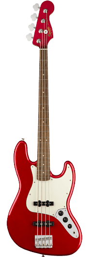 Squier Cont Jazz Bass Lrl Met Rd