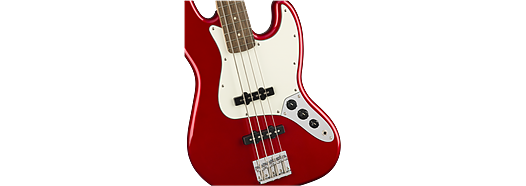 Squier Cont Jazz Bass Lrl Met Rd