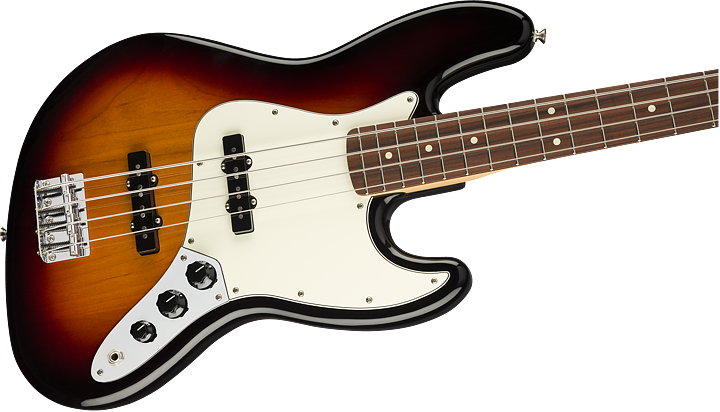 Fender® Player Jazz Bass® PF 3-Color Sunburst