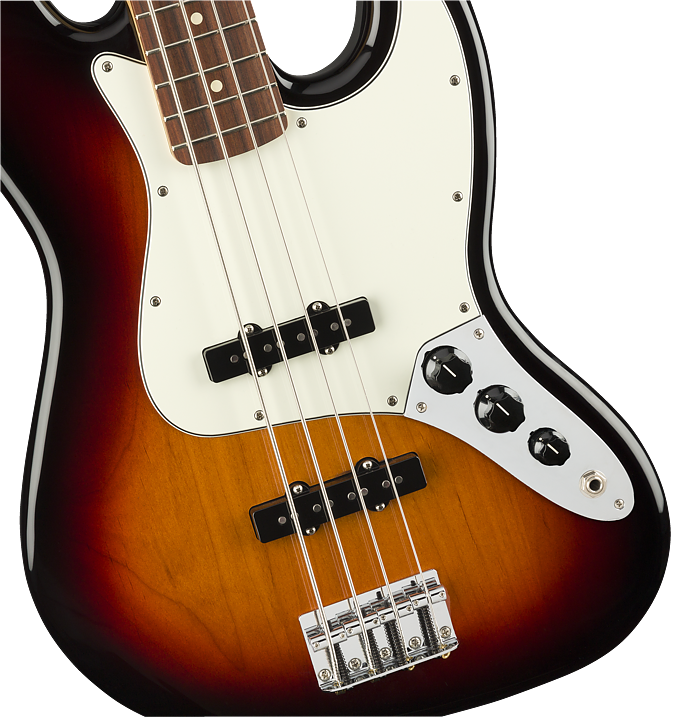 Fender® Player Jazz Bass® PF 3-Color Sunburst