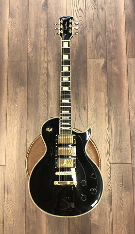 Green LP Custom Black Beauty 3-pickups