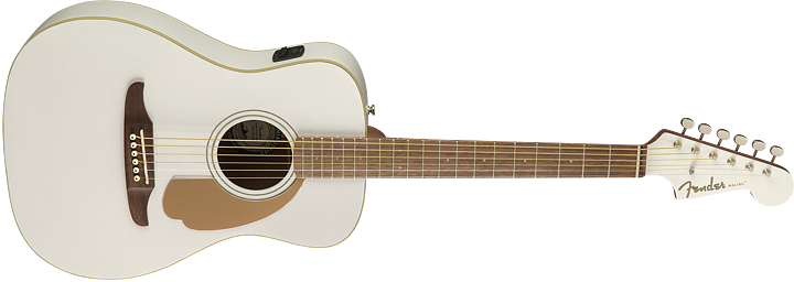 Fender Malibu Player Arctic Gold med mikrofon