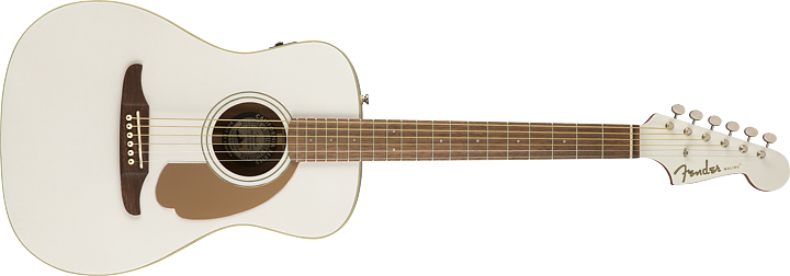 Fender Malibu Player Arctic Gold med mikrofon