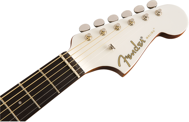 Fender Malibu Player Arctic Gold med mikrofon