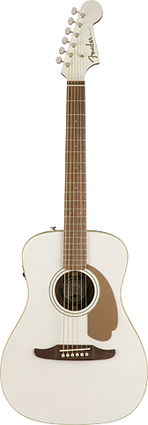 Fender Malibu Player Arctic Gold med mikrofon