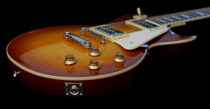 Green LP Standard med Tesla VR-60 Classic pickups