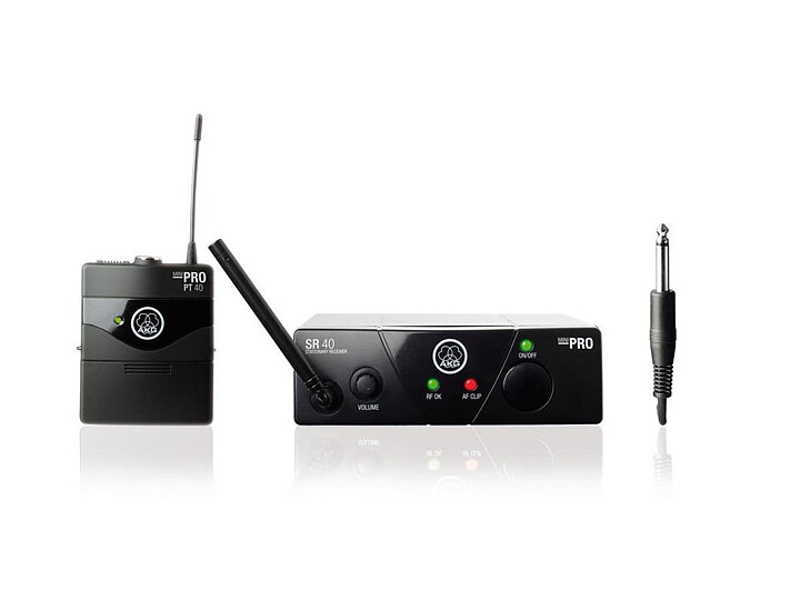AKG WMS40 MINI INSTRUMENTAL SET - TRÅDLÖST SET SÄNDARE O MOTTAGARE ISM1