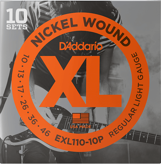 D'Addario EXL110-10P, 010-046