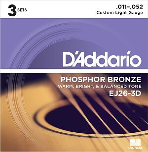 D'Addario EJ26-3D 