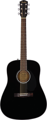 Fender CD-60S Dread Black WN