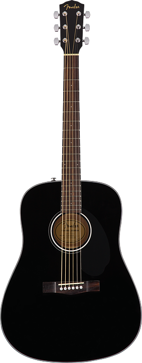 Fender CD-60S Dread Black WN