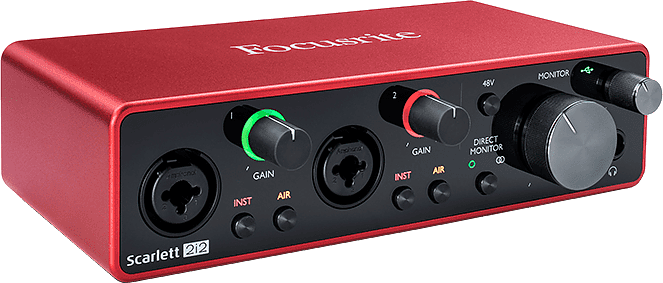 Focusrite Scarlett 2i2 3rd Gen