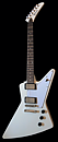 Green Explorer, Arctic White with White headstock