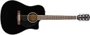 FENDER CD-60SCE BLACK WN
