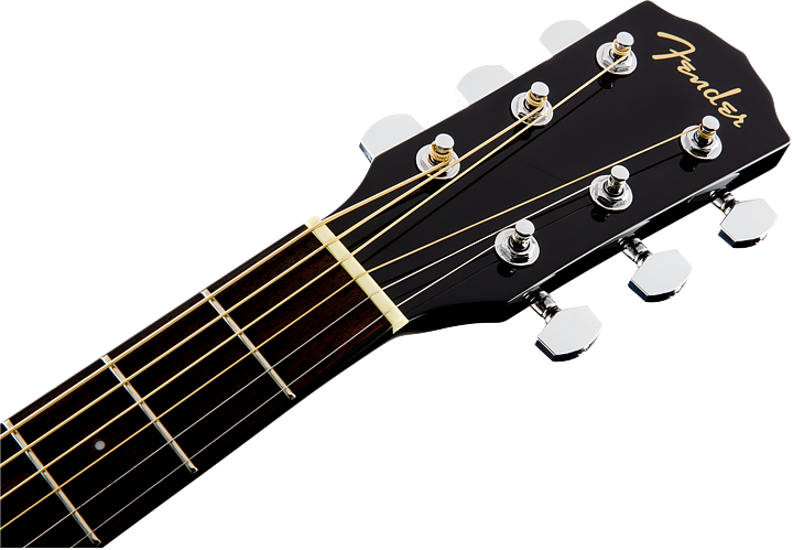 FENDER CD-60SCE BLACK WN