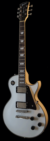 Green LP White Pearl Tesla