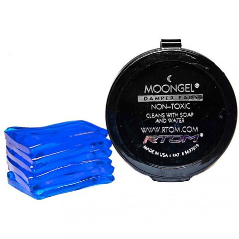 RTOM MOONGEL DAMPER PADS BLÅ 6-PACK