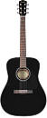 Fender CD-60 Dread V3 Black
