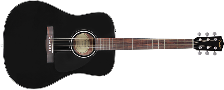 Fender CD-60 Dread V3 Black