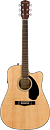 FENDER CD-60SCE NATUR WN