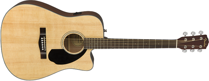 FENDER CD-60SCE NATUR WN