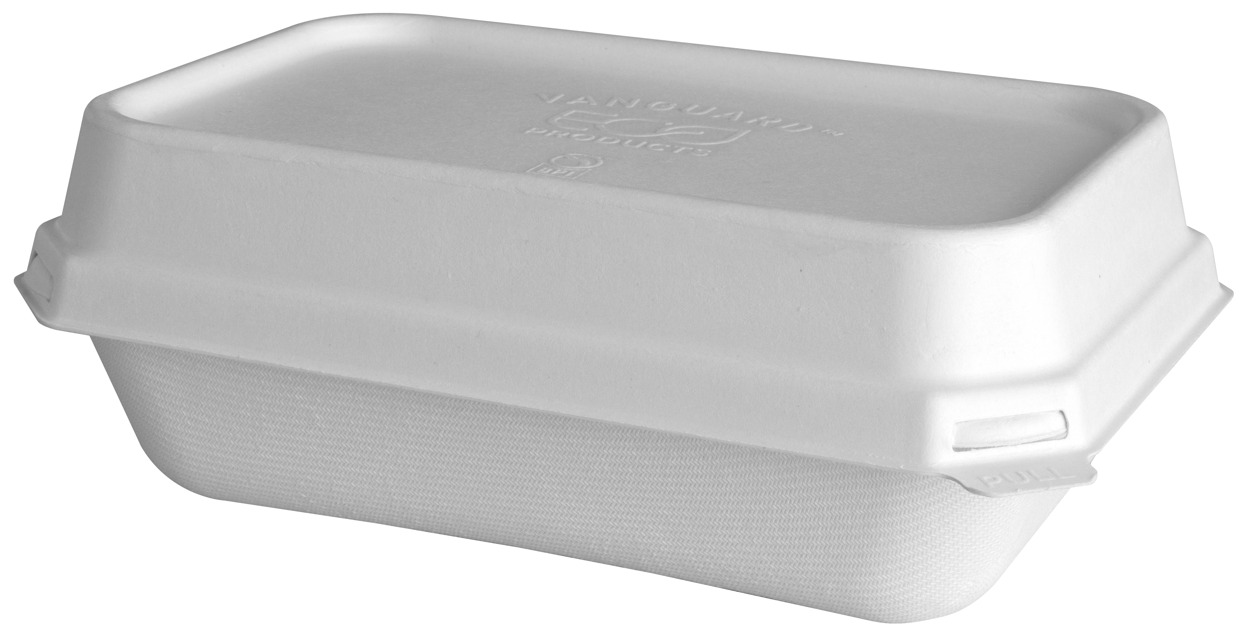 Rectangular DomeLID for Container 720-940 ml moulded fibre 400 st - 3