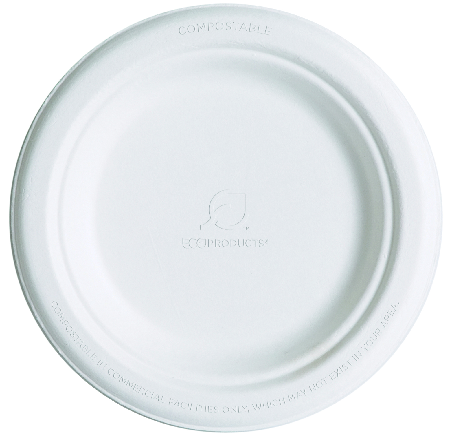 Rund bagassetallrik - ø 154mm