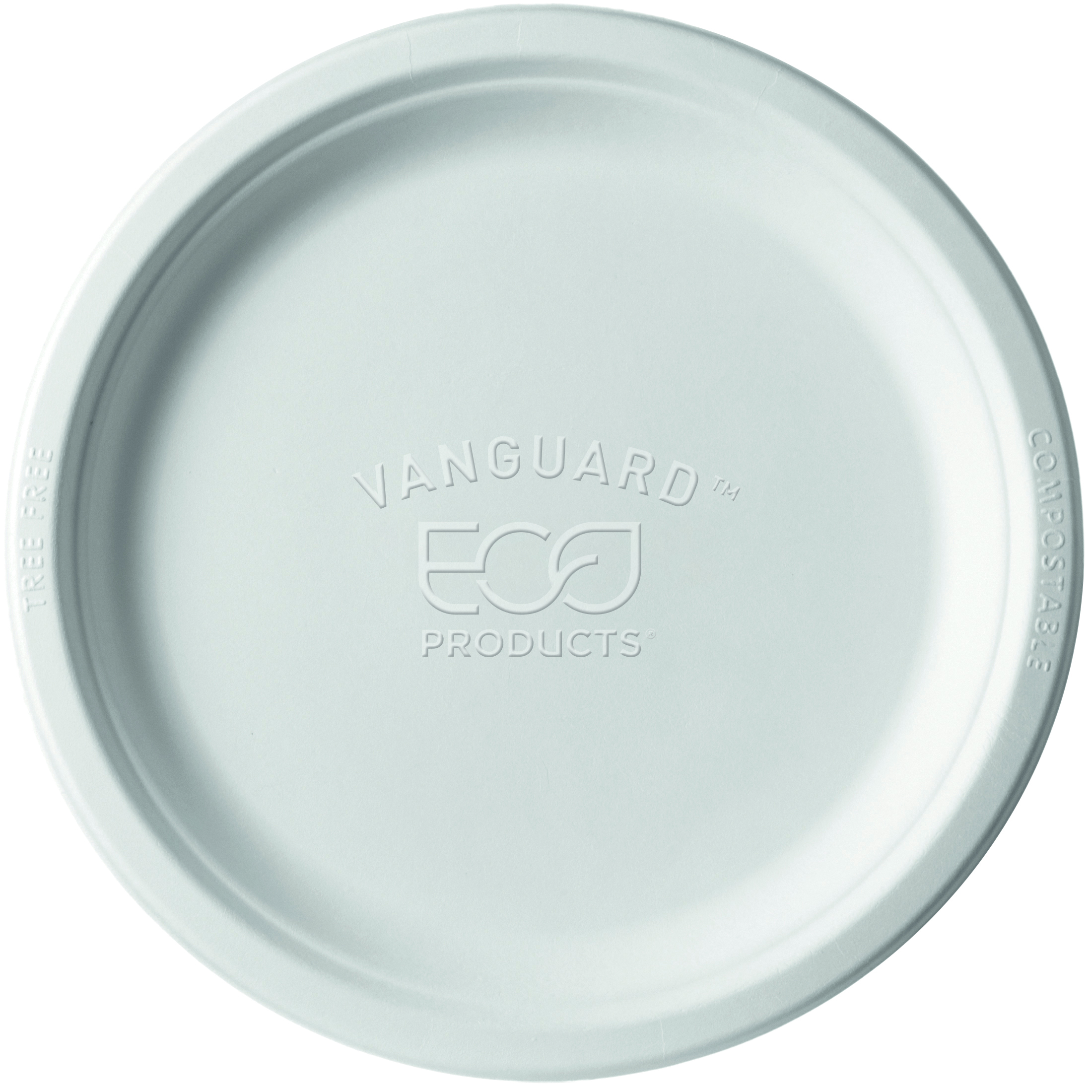 Round bagasse plate - ø 230mm