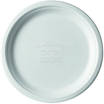 Round bagasse plate - ø 230mm