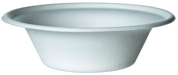 Deep bagasse bowl - 355ml / 12oz